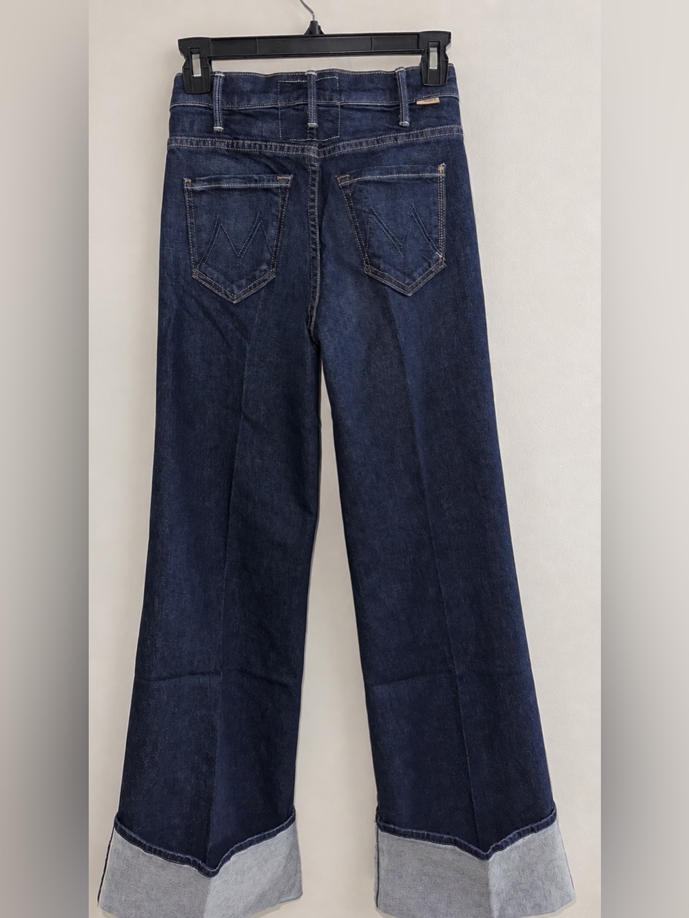 NWOT- MOTHER Lil’ Hustler Roller Sneak Cuff Jeans Kicks & Riffs Petite 25 - Picture 5 of 7